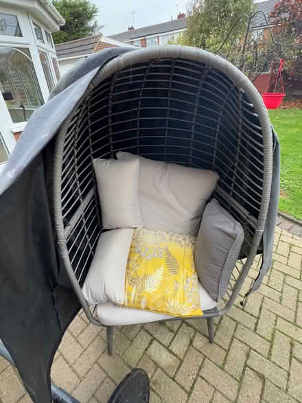 Photo of free Rattan Garden Egg Chair (Stanford-Le-Hope SS17) #1