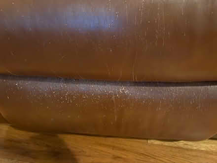 Photo of free Leather recliner (Near Wolftrap Elementary) #2