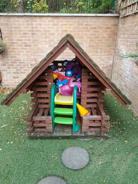 Photo of free Solid timber playhouse (BD8 Girlington) #3