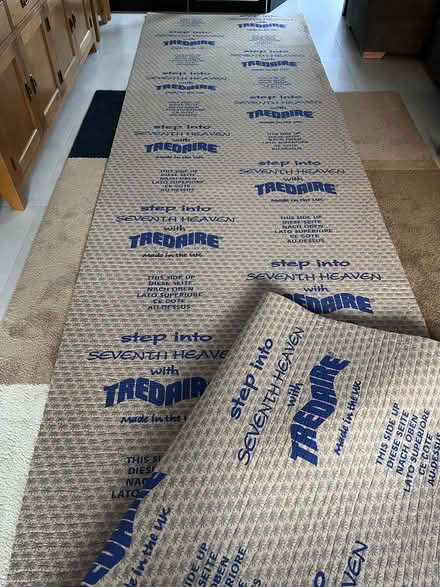 Photo of free 8.9 sq metres of unused Tredaire underlay (Great Burstead CM11) #3
