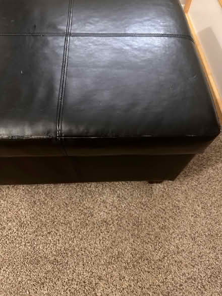 Photo of free Black ottoman (Livonia) #2