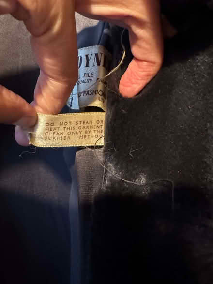 Photo of free Vintage fake fur maxi swing coat (Welling DA16) #4