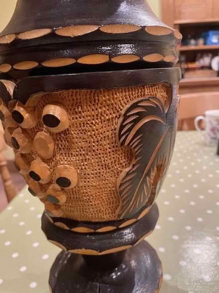 Photo of free Wooden? Vase (Tideswell SK17) #3