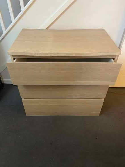 Photo of free 2 Chests of 3 Drawers - IKEA Malm (ME10) #2