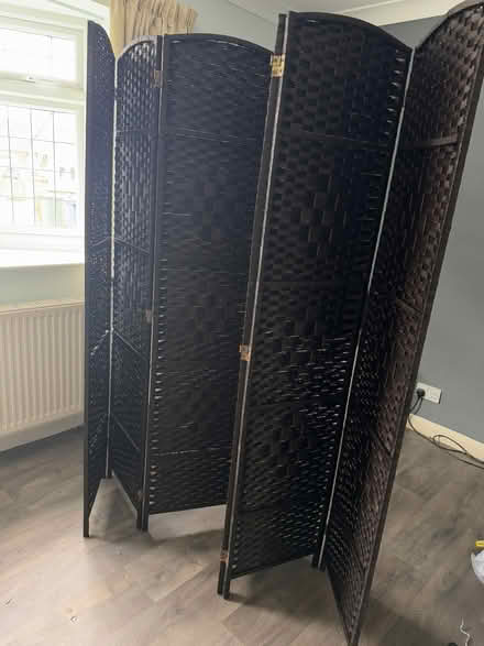 Photo of free Dark brown room divider (Stanford-Le-Hope SS17) #1