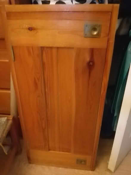 Photo of free Wooden cupboard / storage chest (Donnington OX4) #1
