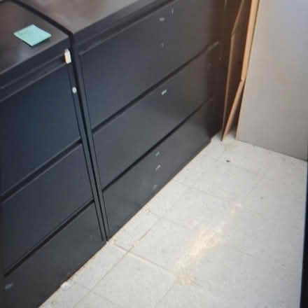 Photo of free steel 3 drawer file cabinets (420 pilot road, paradise, nv) #1