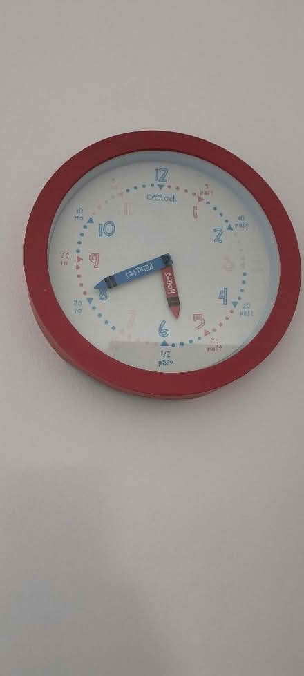 Photo of free Children's wall clock (Malvern Link WR14) #1