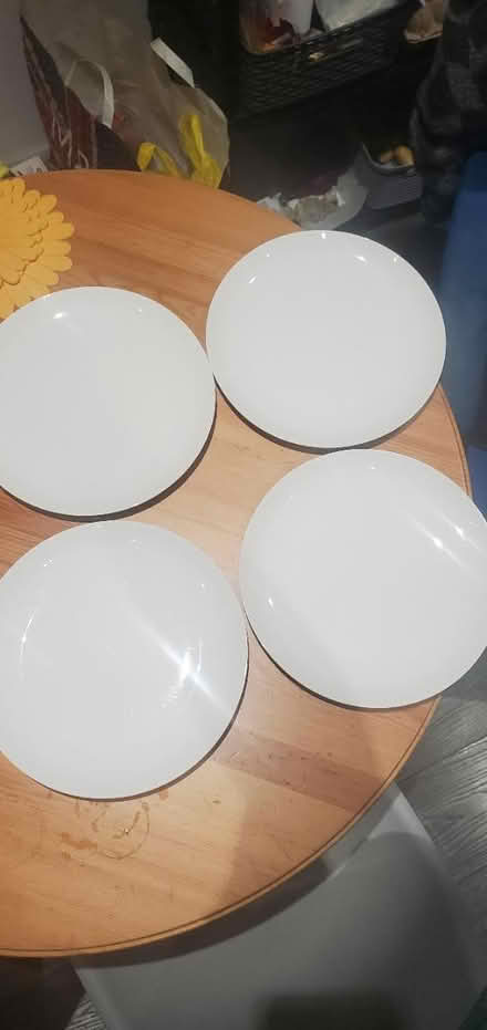 Photo of free Ceramic dinner and snack plates (MK40 2RA) #1