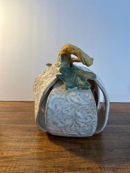 Photo of free Handmade ceramic pumpkin (Owings Mills,MD) #1