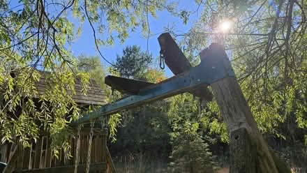 Photo of free Children's wooden play structure (East) #3