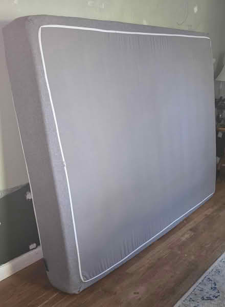 Photo of free Queen mattress & protector (La Porte, IN) #1