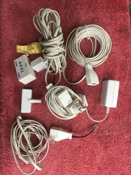 Photo of free Phone cable/connectors (Spacey Houses HG3) #1