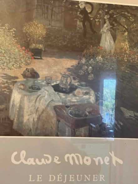 Photo of free Framed Monet print (NE5 etal lane) #2
