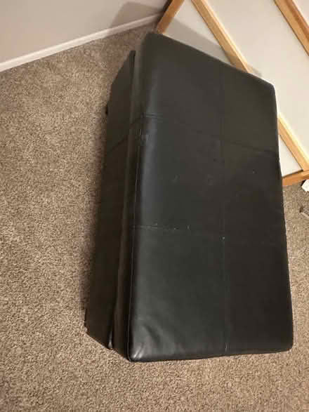 Photo of free Black ottoman (Livonia) #4