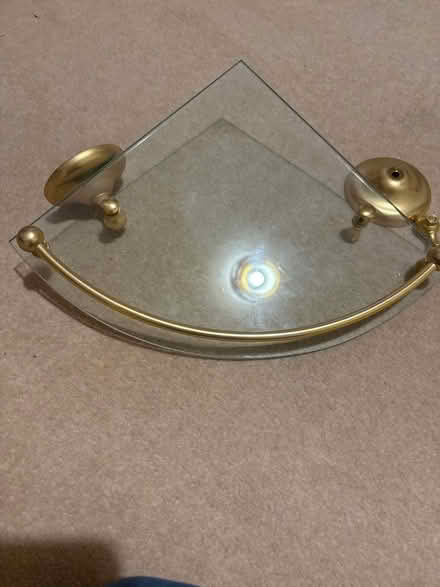 Photo of free Bathroom corner shelf (DN10- mattersey) #1