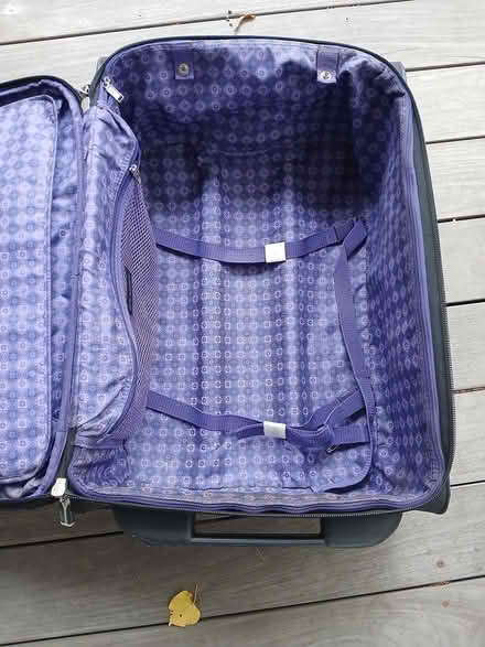 Photo of free 25" Suitcase with wonky wheel (Ball Square) #2