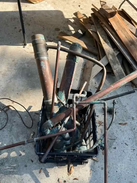 Photo of free Old pipes (East side) #1