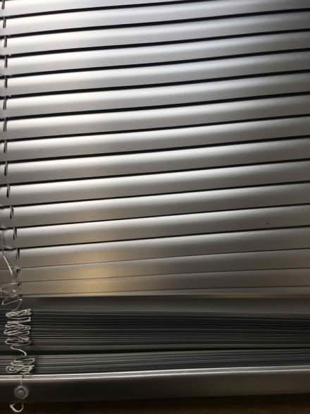 Photo of free pair of Aliminum,Matt Silver Blinds (Liverpool L6) #3