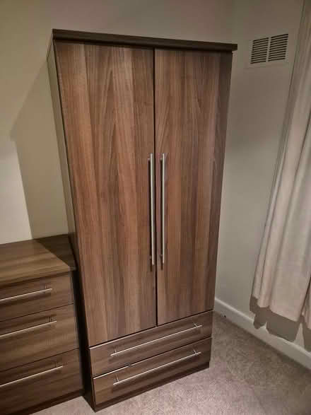 Photo of free x2 Brown Wardrobes (Bow E3) #1
