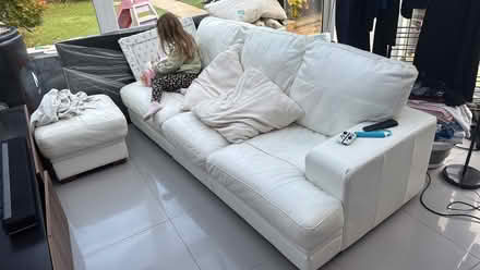 Photo of free sofa & pouffe (Panshanger AL7) #1