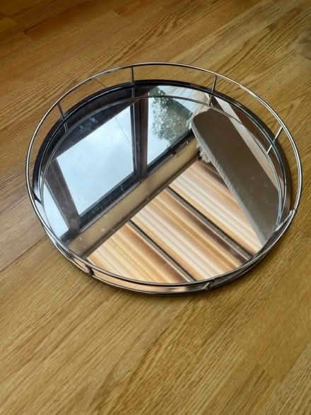 Photo of free Circular Mirror Tray (Leiston) #1