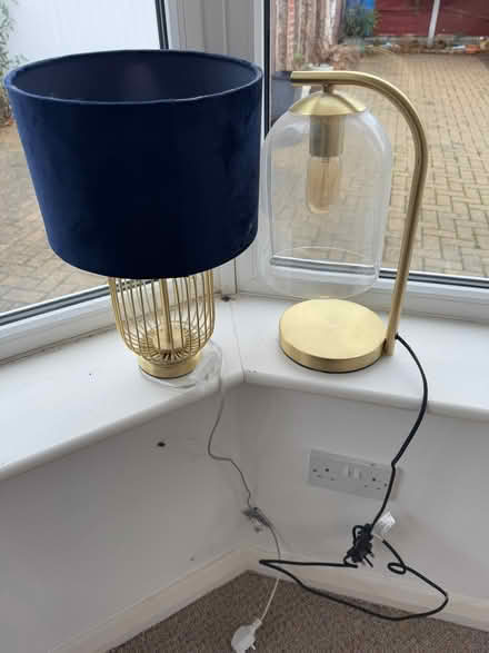 Photo of free 2 x lamps (Stanford-Le-Hope SS17) #1