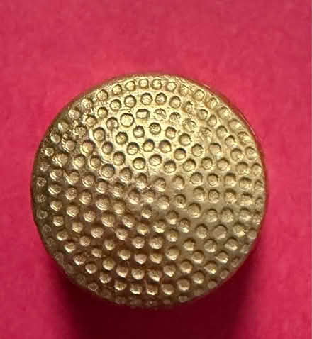 Photo of free Gold coloured thimble (Westbury BA13) #2