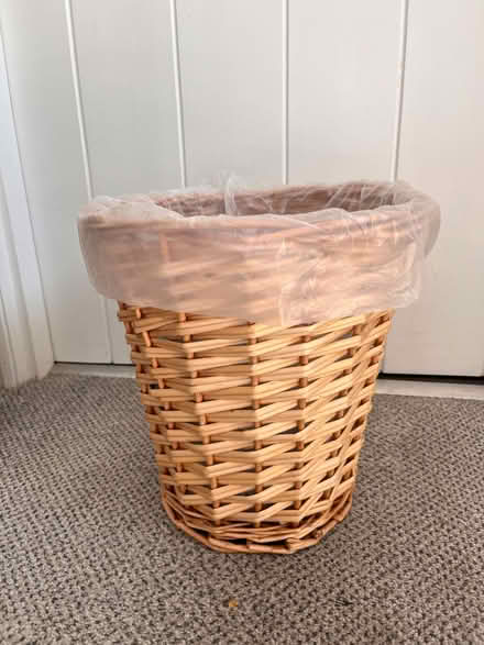 Photo of free 7 x Wicker Waste Basket (Burley BH24) #1