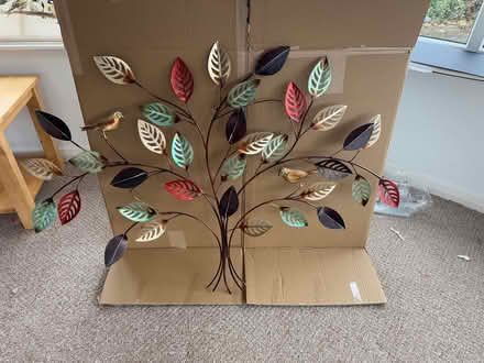 Photo of free Leaf and bird Wall art (Stanford-Le-Hope SS17) #1