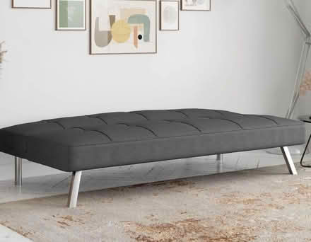 Photo of free Dark gray sofa bed (Campbell/Winchester) #2