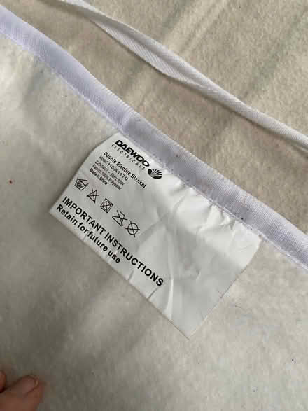 Photo of free Electric blanket (Berkhamsted HP4) #2