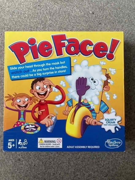Photo of free Pie Face game (Benhilton SM1) #1