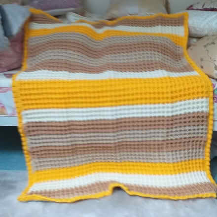 Photo of free Crocheted throw. (Freehold LA1) #1