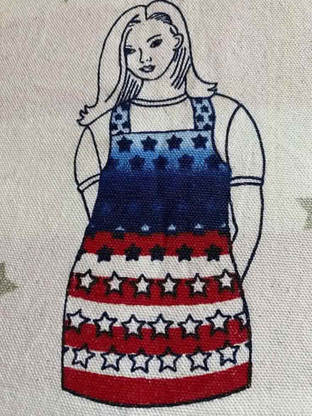 Photo of free Printed pattern for apron (East side of Columbia) #1