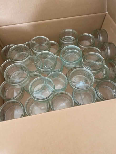 Photo of free Box of glass Gu pots (Blackford EH9) #1