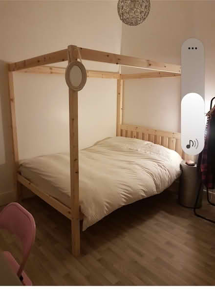 Photo of free Double four poster bed frame only (South Norwood SE25) #1