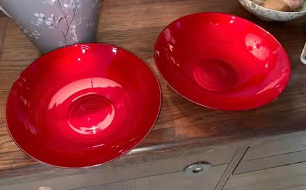 Photo of free Red Lacquered bowls. (Kendal LA9) #2