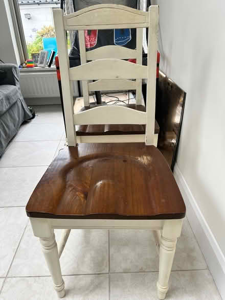 Photo of free 6 Wooden Farmhouse Chairs (Clondalkin) #2