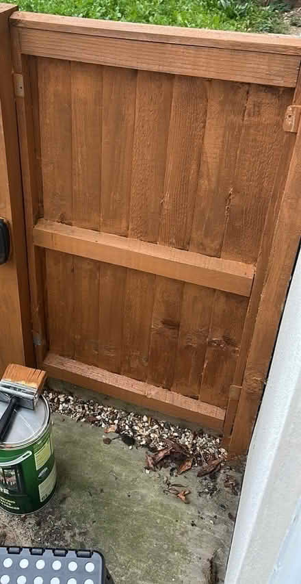 Photo of free Fence paint - rustic brown (Poplars SG2) #2