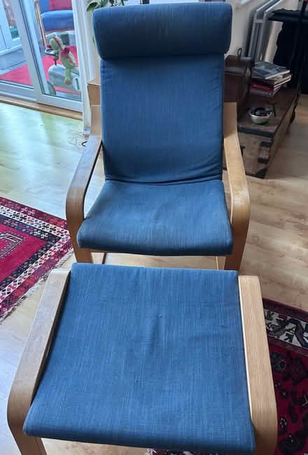 Photo of free Armchairs and Footstool (Stanford-le-Hope SS17) #1