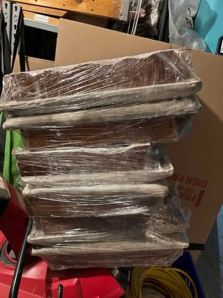 Photo of free Hardwood chairs (West Orange) #3