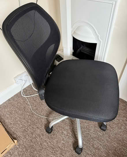 Photo of free Desk Chair, black (Marston OX3) #1