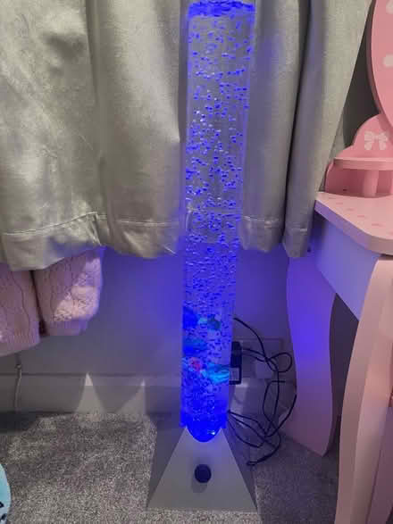 Photo of free Tall bubble lamp (Woodchurch CH49) #4