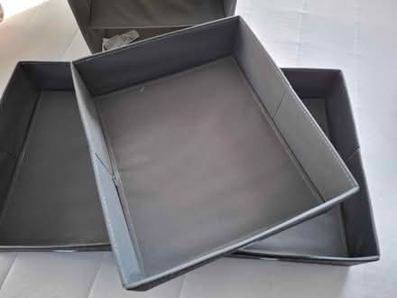 Photo of free IKEA three drawer fabric unit (Blairgowrie PH10) #3
