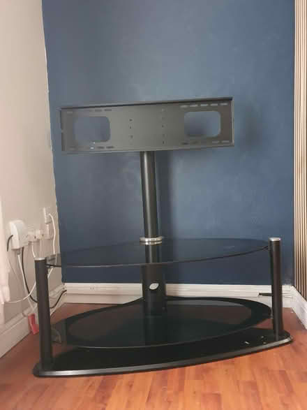 Photo of free Glass TV STAND (Grampian Way, Sinfin DE24 9NL) #1