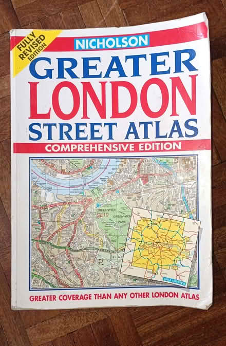 Photo of free Nicholson Greater London Street Atlas (Harlington UB3) #3