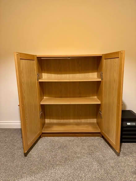 Photo of free IKEA Billy bookcase with doors (Barnston) #3