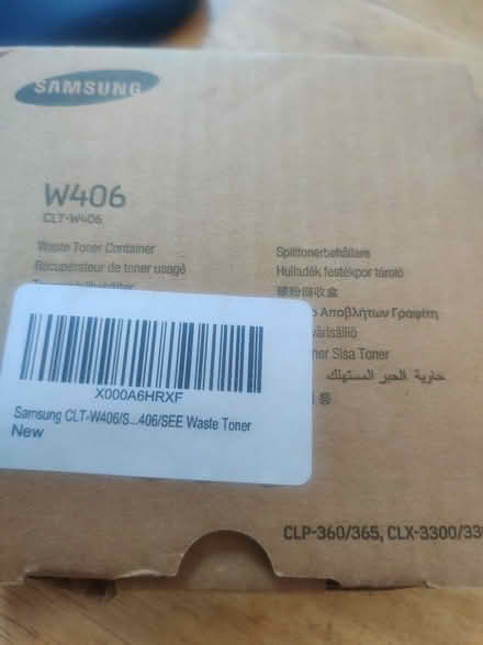 Photo of free Waste Toner container (Wombwell S73) #1