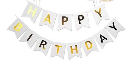 Photo of free Happy birthday banner (Upton CH2) #2